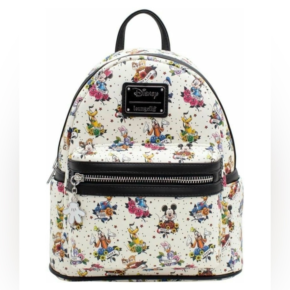 NWT Disney Loungefly Limited Edition Sensational 6 Tatoo Mini Backpack